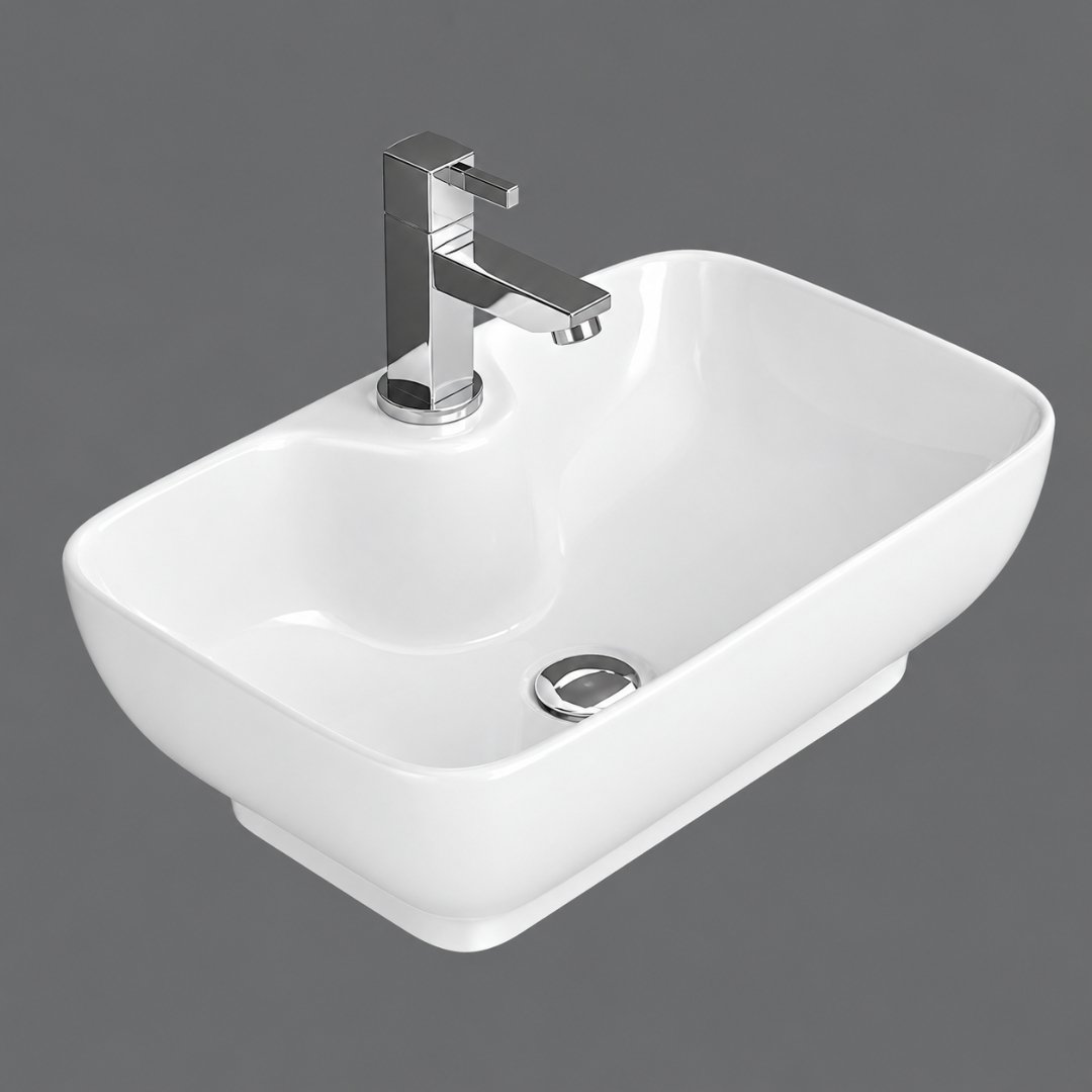 Sonet IRIS, table top basin (view 2)
